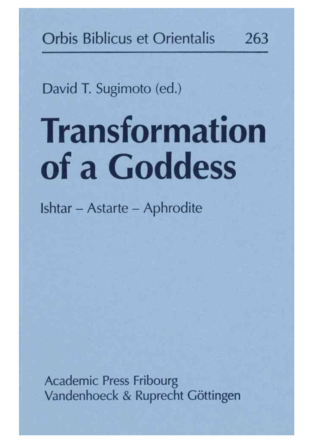 Transformation of a Goddess by David Sugimoto