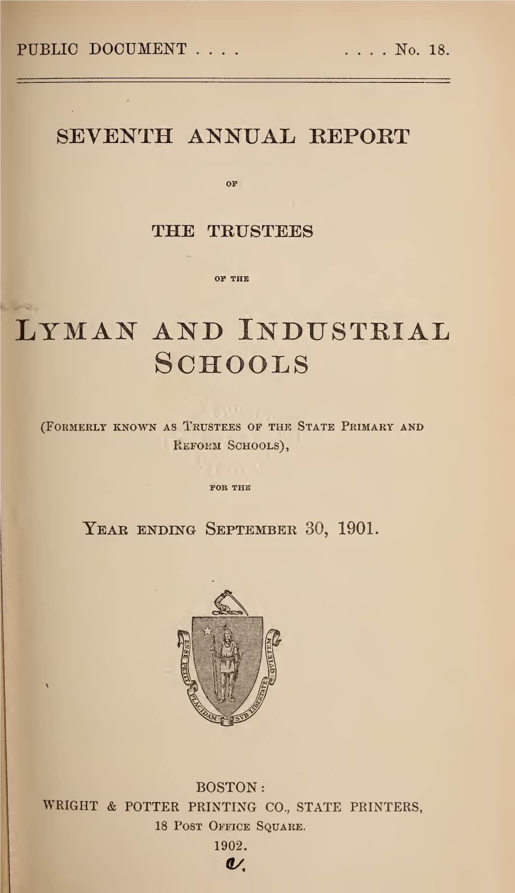 1St to 8Th Annual Report of the Trustees of the Lyman And