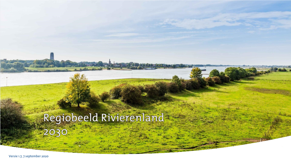Klik Hier Voor Het Regiobeeld Rivierenland 2030