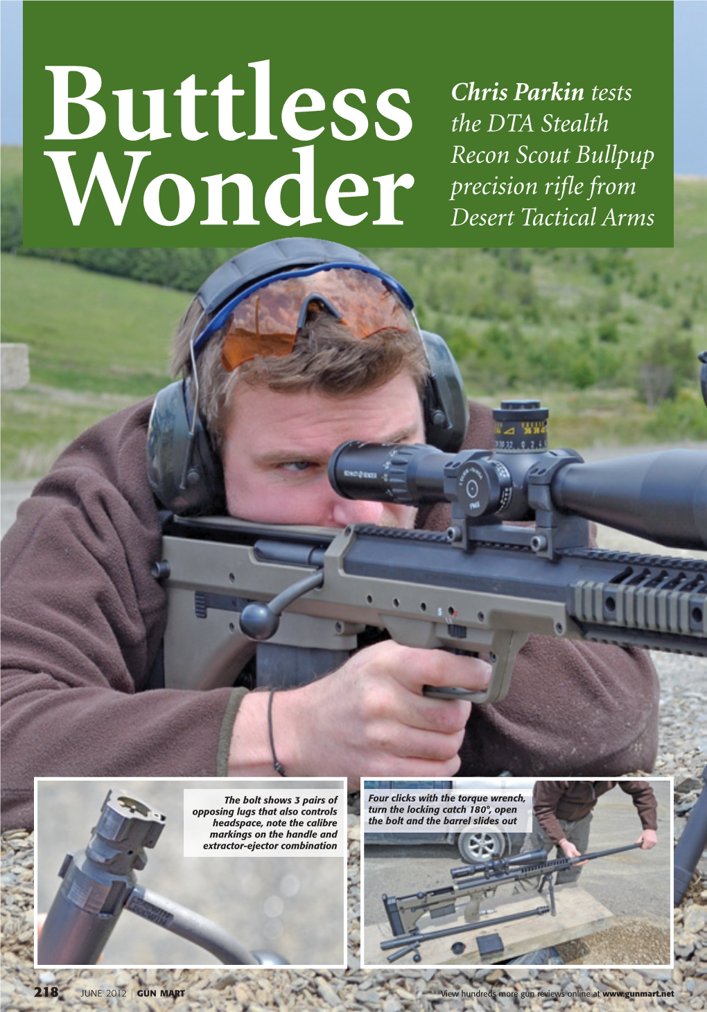 Chris Parkin Tests the DTA Stealth Recon Scout Bullpup