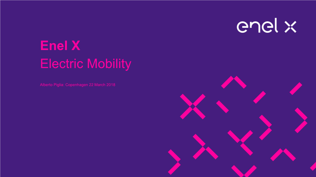 Enel X Electric Mobility