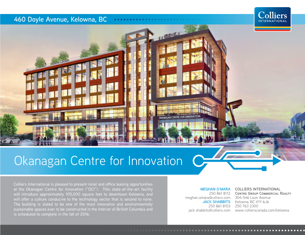 Okanagan Centre for Innovation
