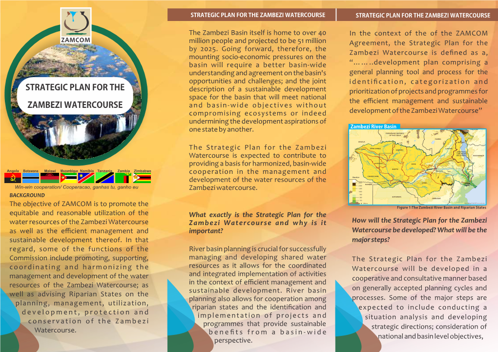 Strategic Plan for the Zambezi Watercourse in Figure 2