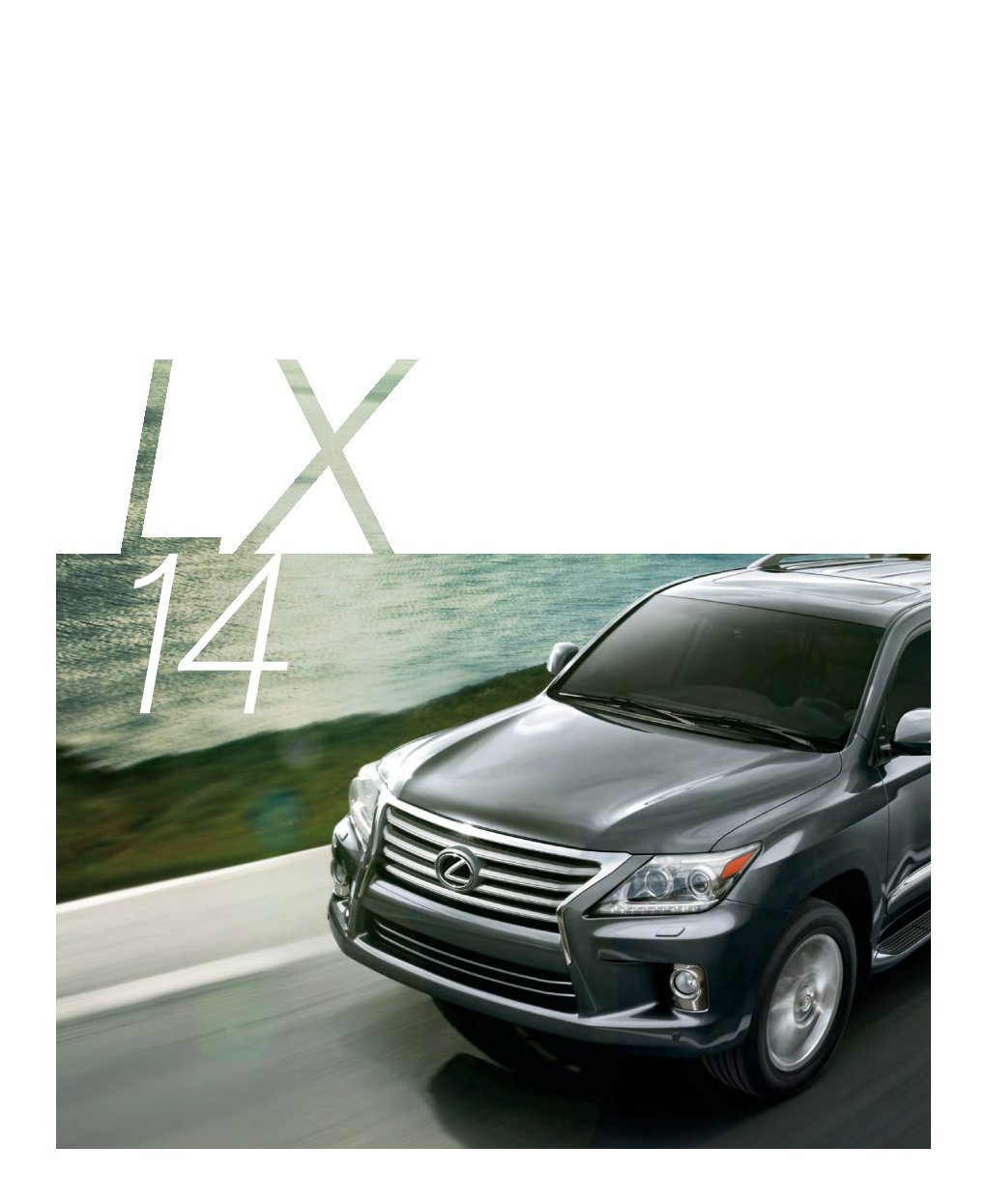 Brochure for 2014 Lexus LX