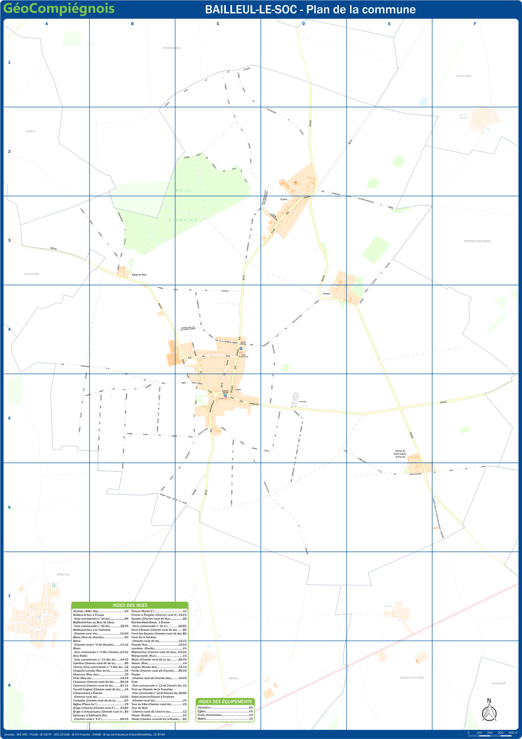 Index Des Équipements Index Des Rues