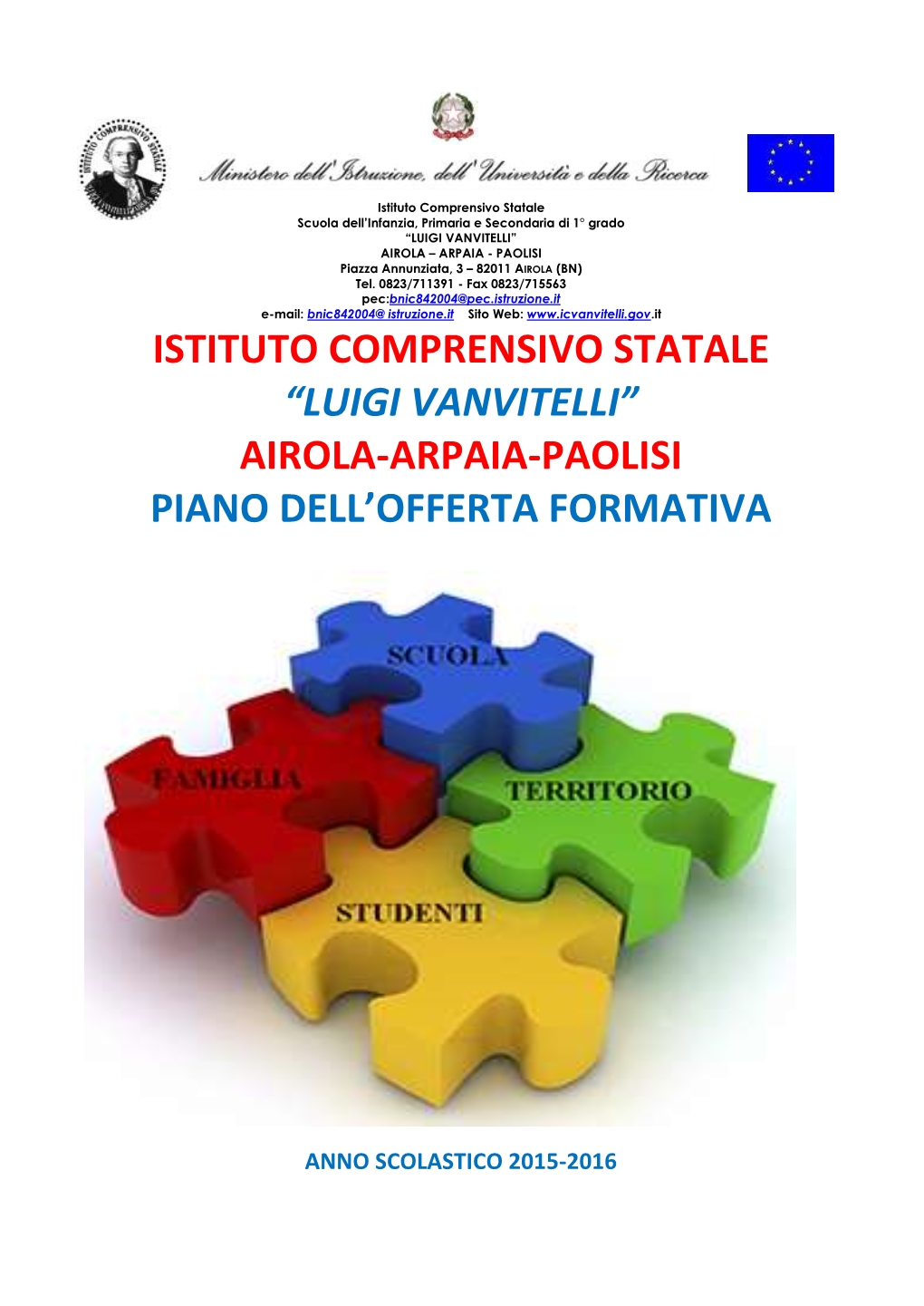 Airola-Arpaia-Paolisi Piano Dell'offerta Formativa