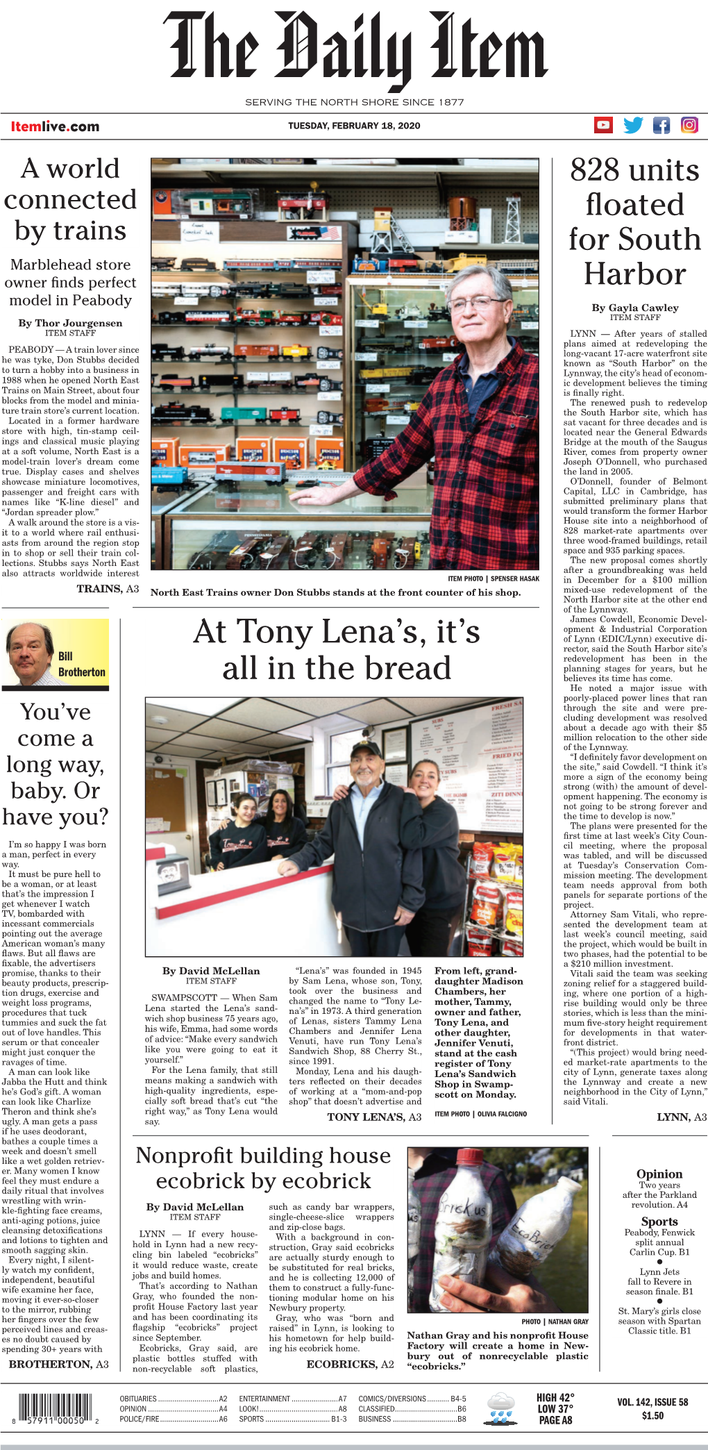 At Tony Lena's, It's All in the Bread