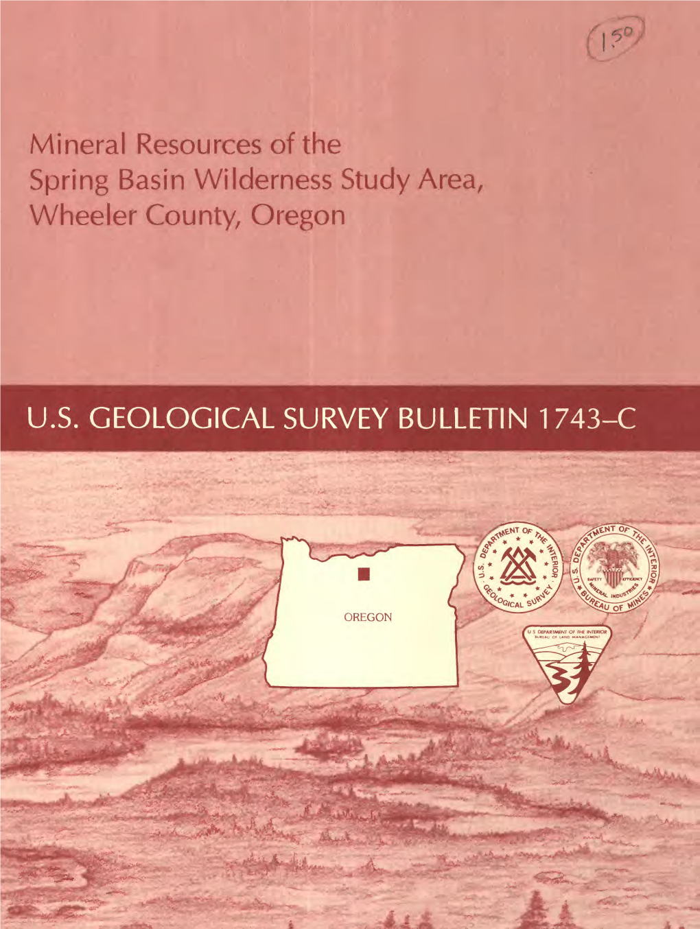 Spring Basin Wilderness Study Area, Wheeler County, Oregon