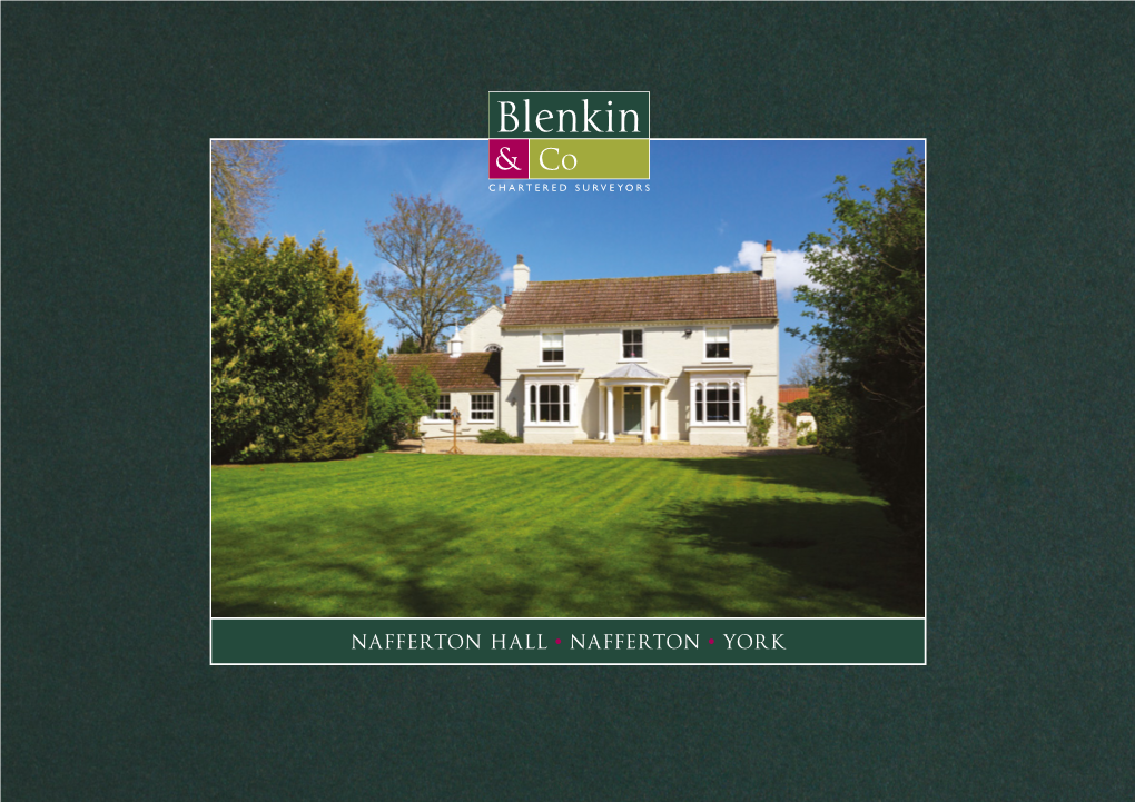 Nafferton Hall