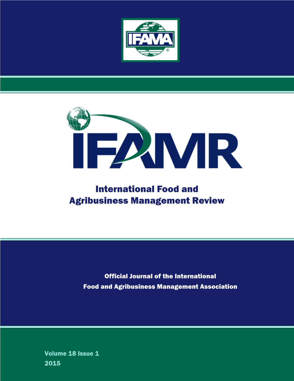 International Food and Agribusiness Management Review