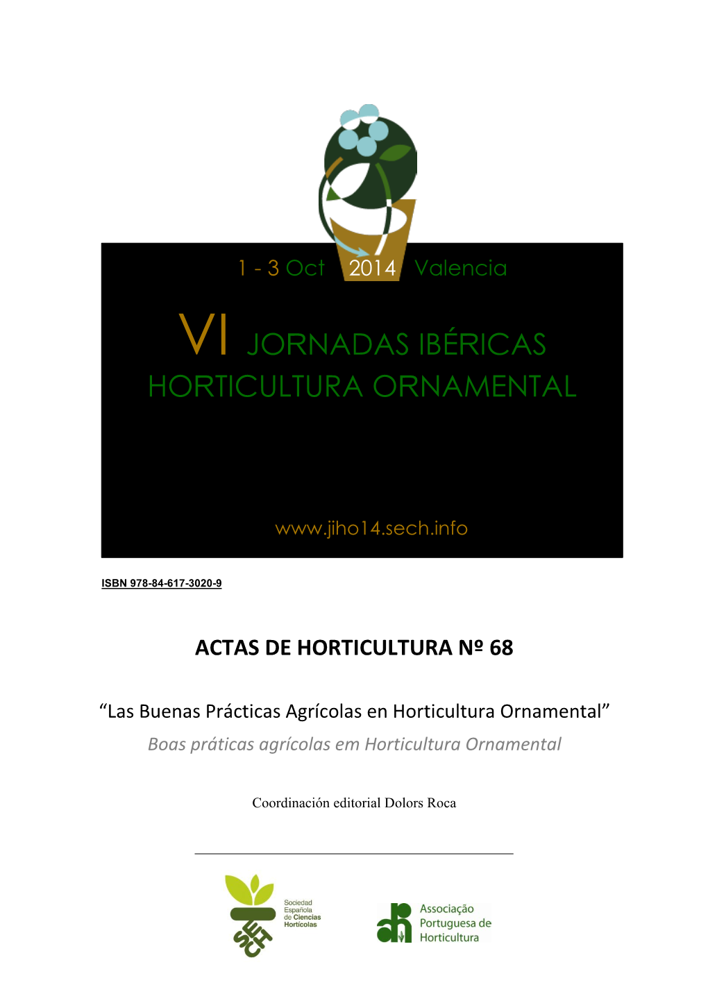 Vi Jornadas Ibéricas Horticultura Ornamental