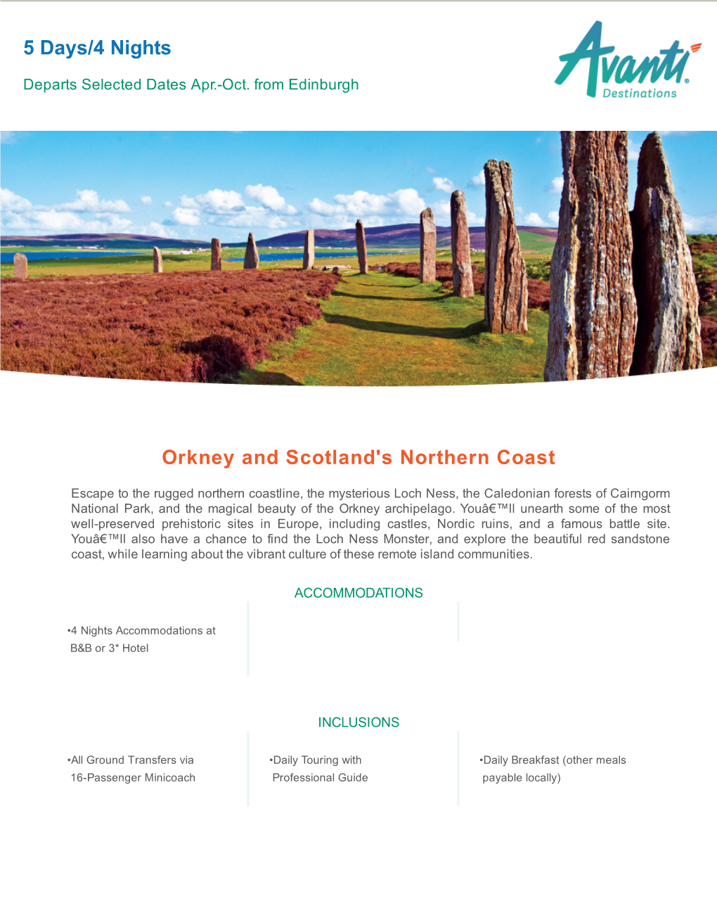 Orkney and Scotland's Northern Coast
