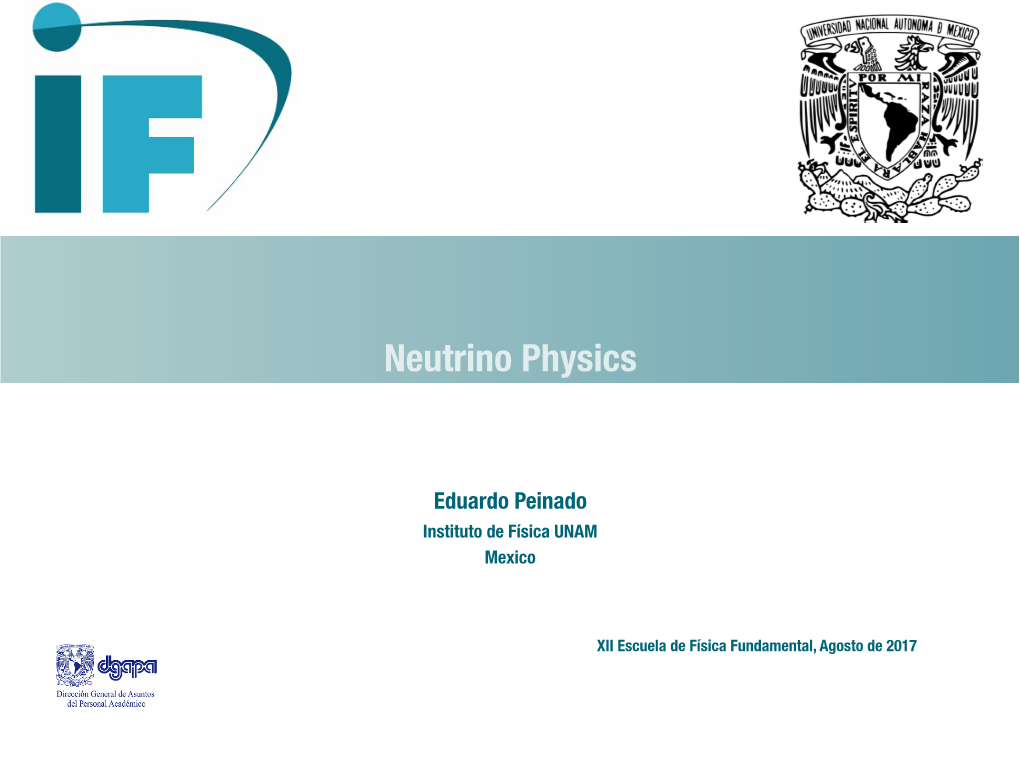 Neutrino Physics