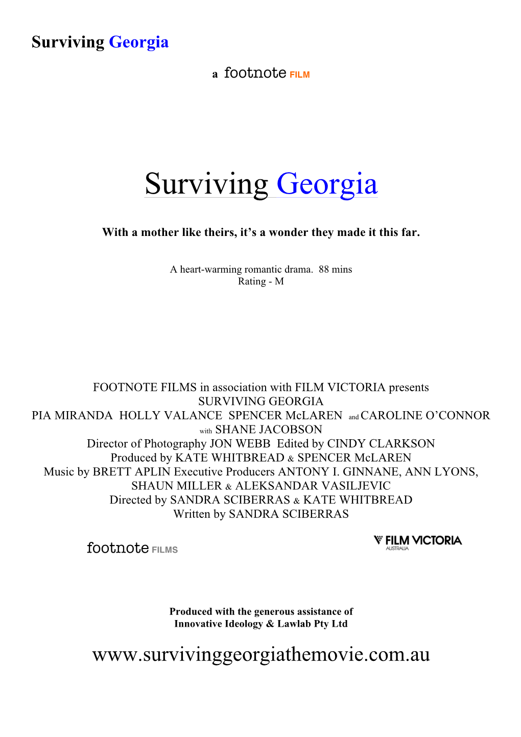 Surviving Georgia