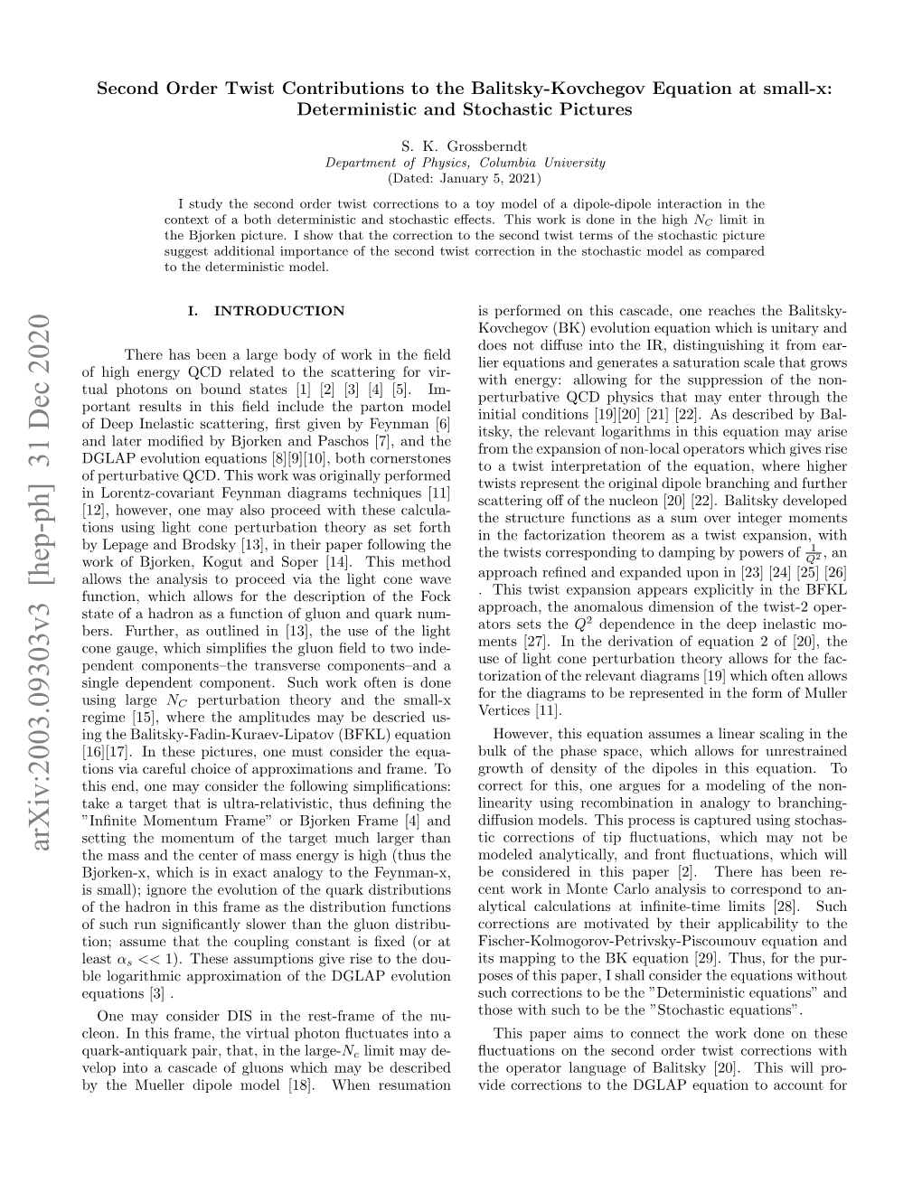 Second Order Twist Contributions to the Balitsky-Kovchegov Equation at Small-X: Deterministic and Stochastic Pictures