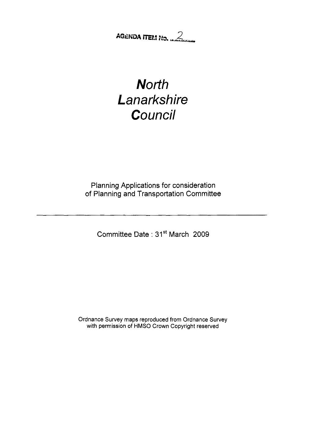 Norfh Lanarkshire Council