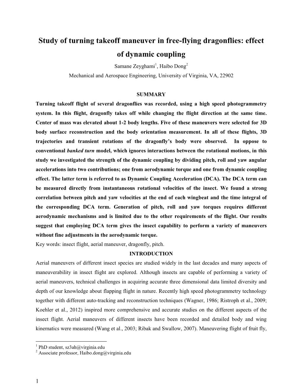 Study of Turning Takeoff Maneuver in Free-Flying Dragonflies