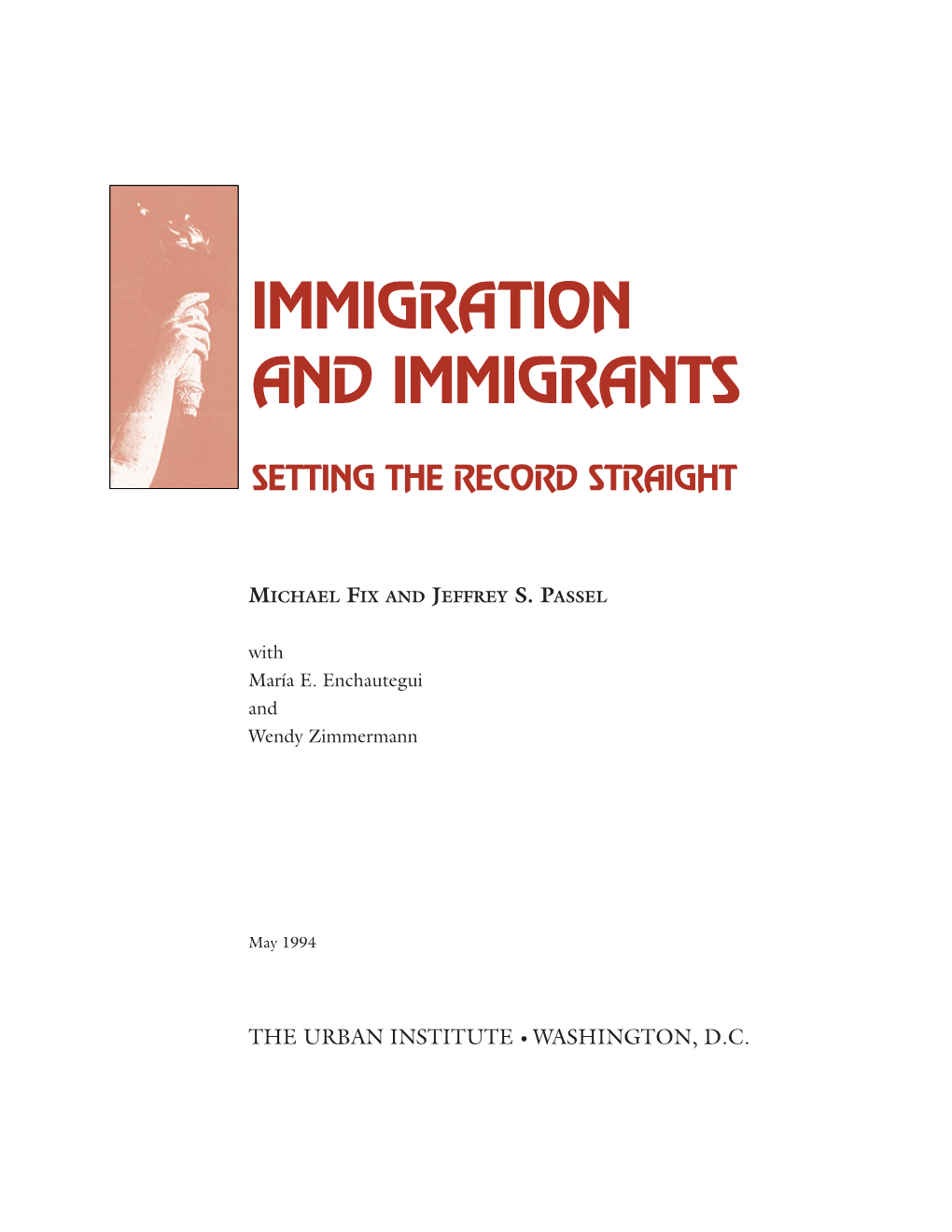 Immigration and Immigrants