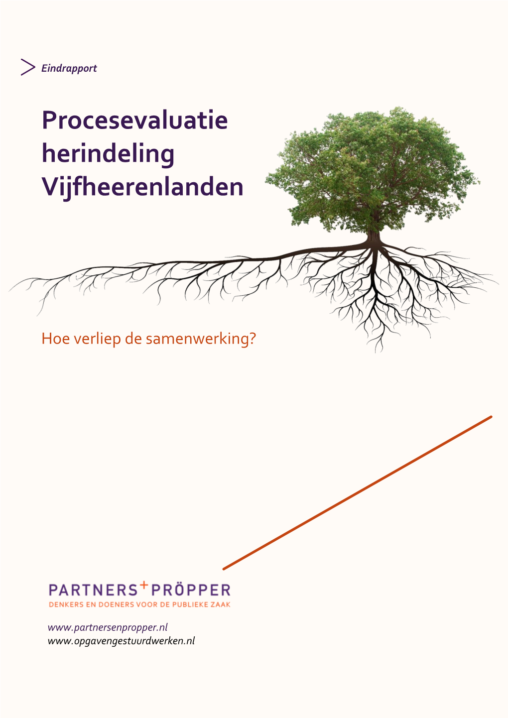 Procesevaluatie Herindeling Vijfheerenlanden