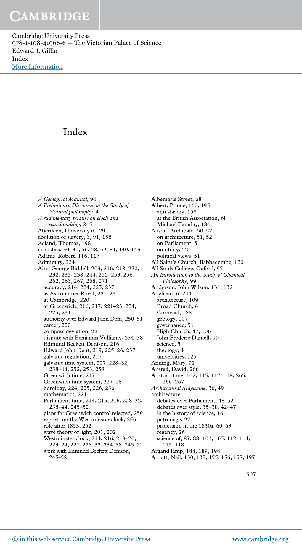 Cambridge University Press 978-1-108-41966-6 — the Victorian Palace of Science Edward J