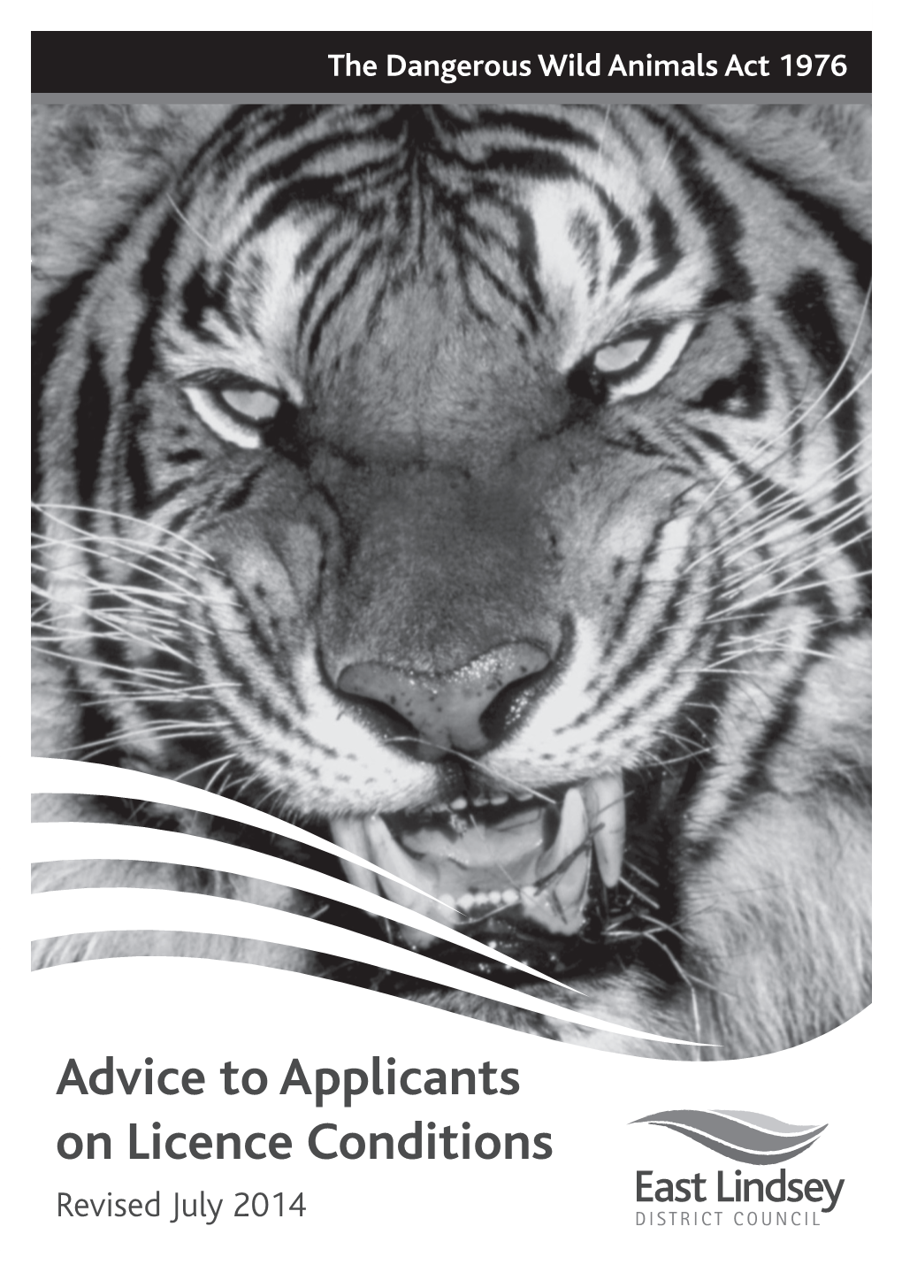 Advice to Applicants on Licence Conditions Revised July 2014 2