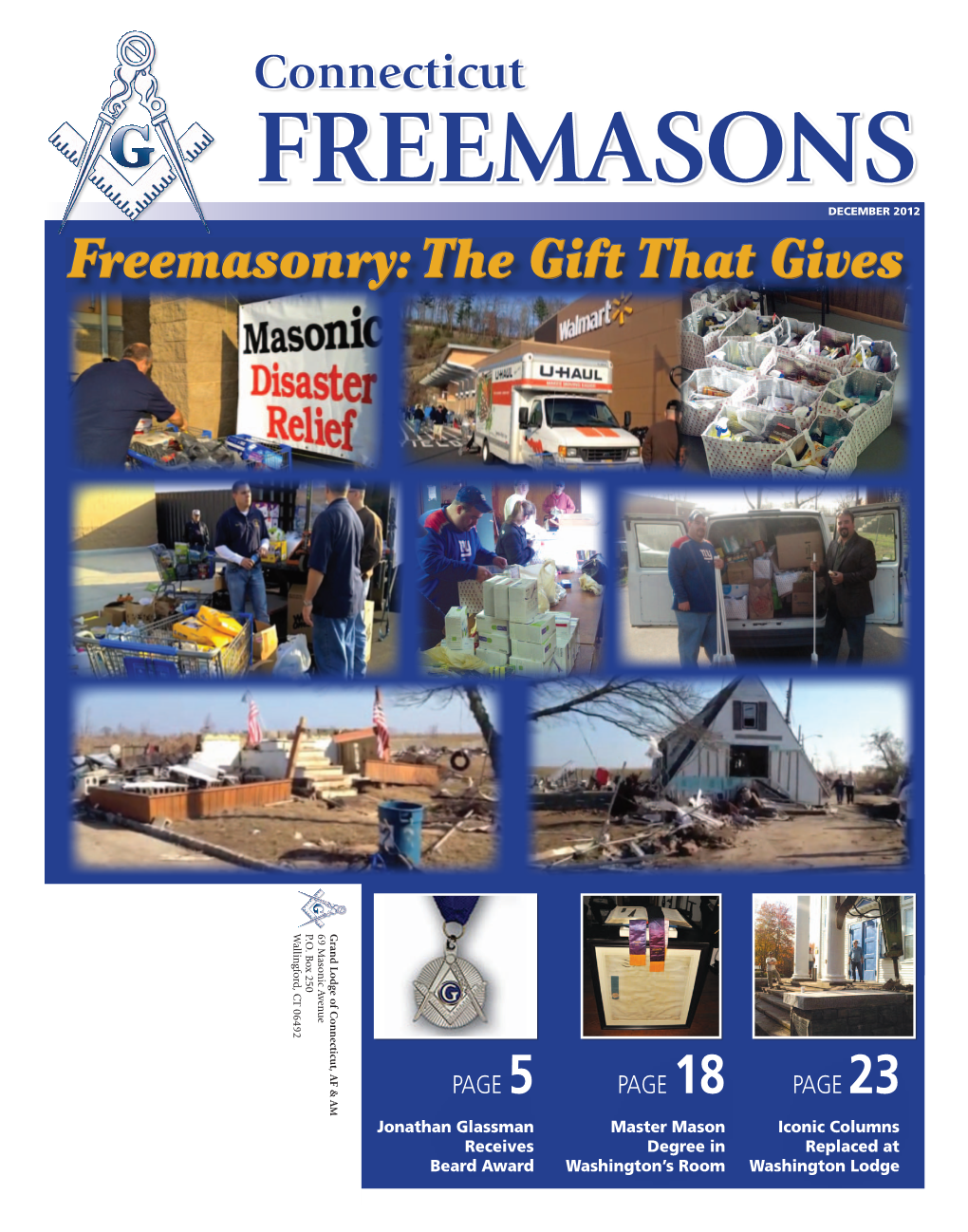 Freemasonry: the Gift That Gives Wallingford, CT 06492 P.O