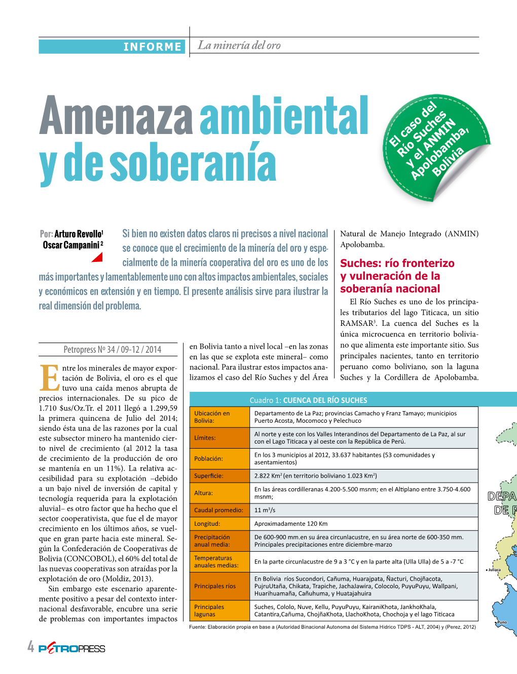 Amenazaambiental Y De Soberanía