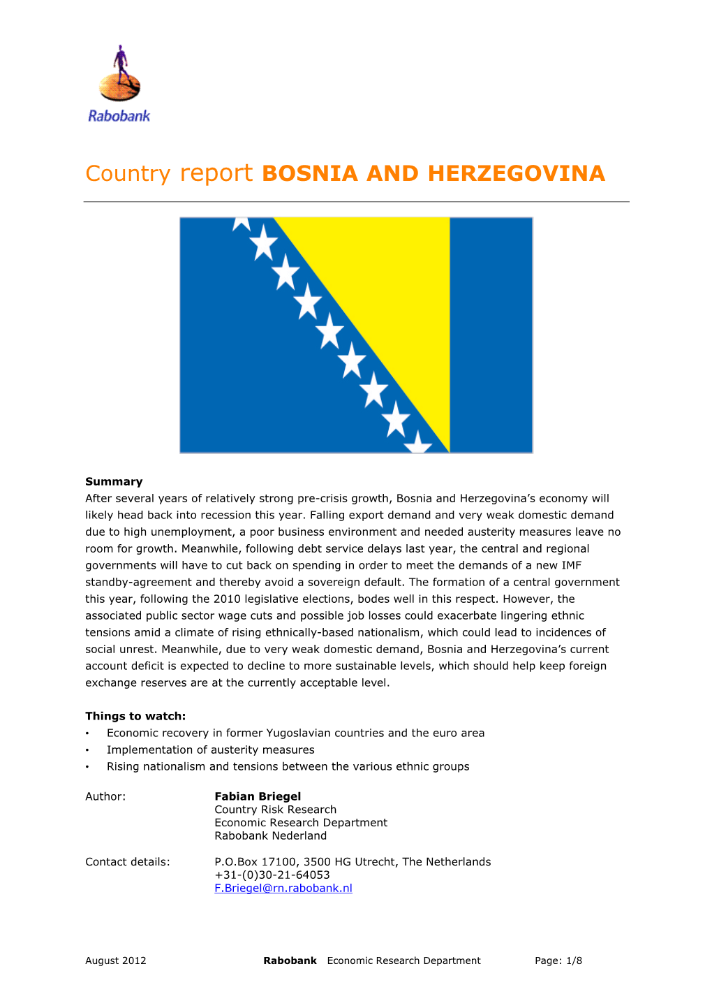 Bosnia and Herzegovina