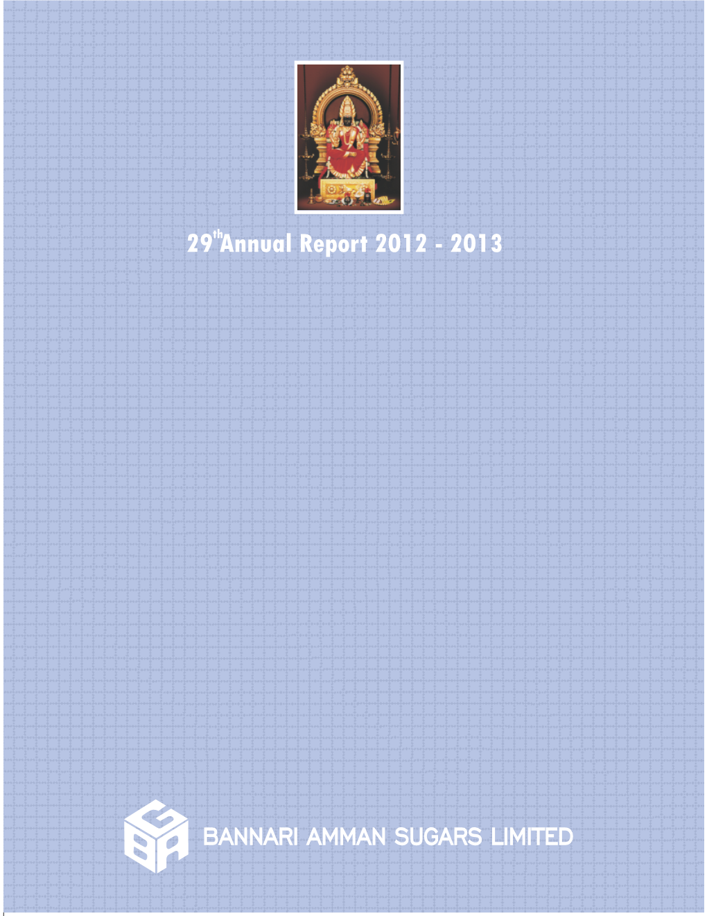 29Th Annual Report 2012-13