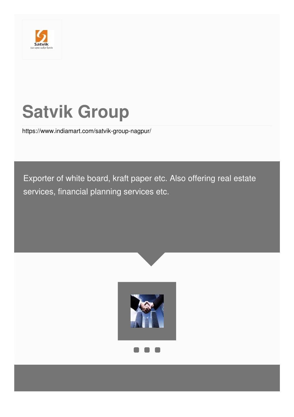 Satvik Group