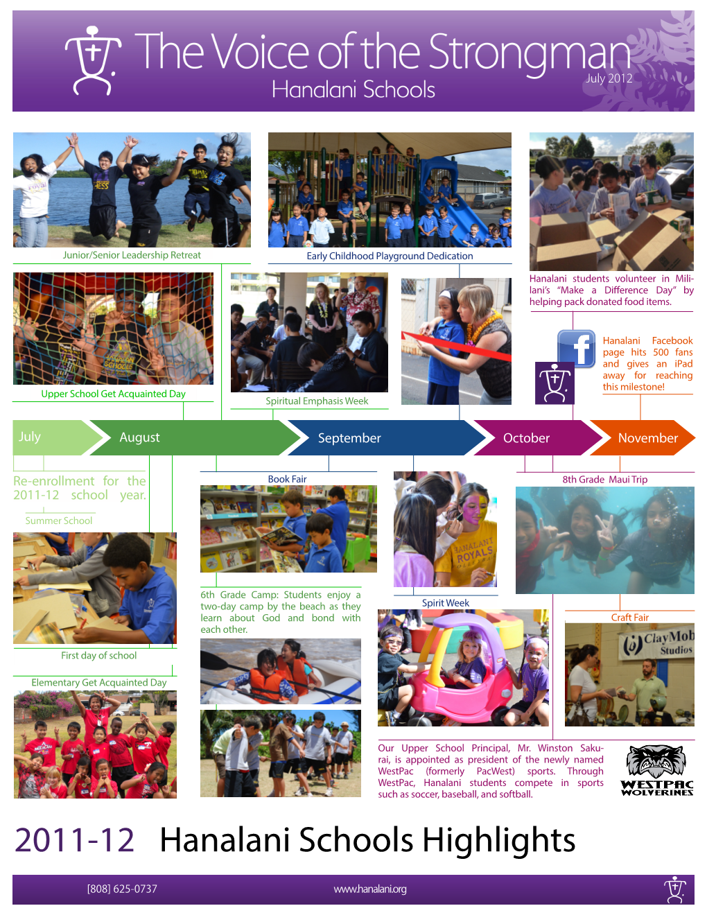 Hanalani Schools Highlights 2011-12