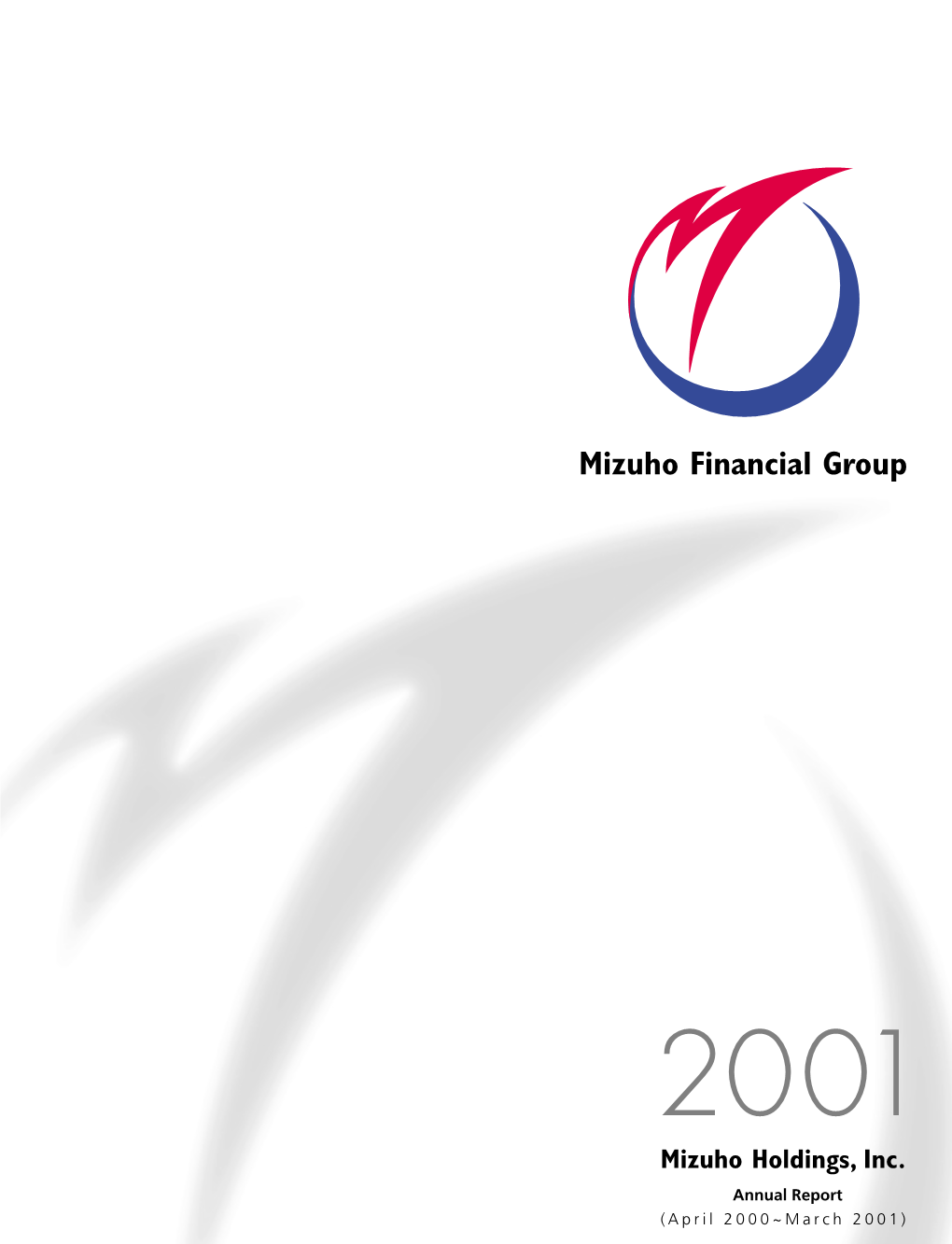 Annual Report (April 2000~March 2001)