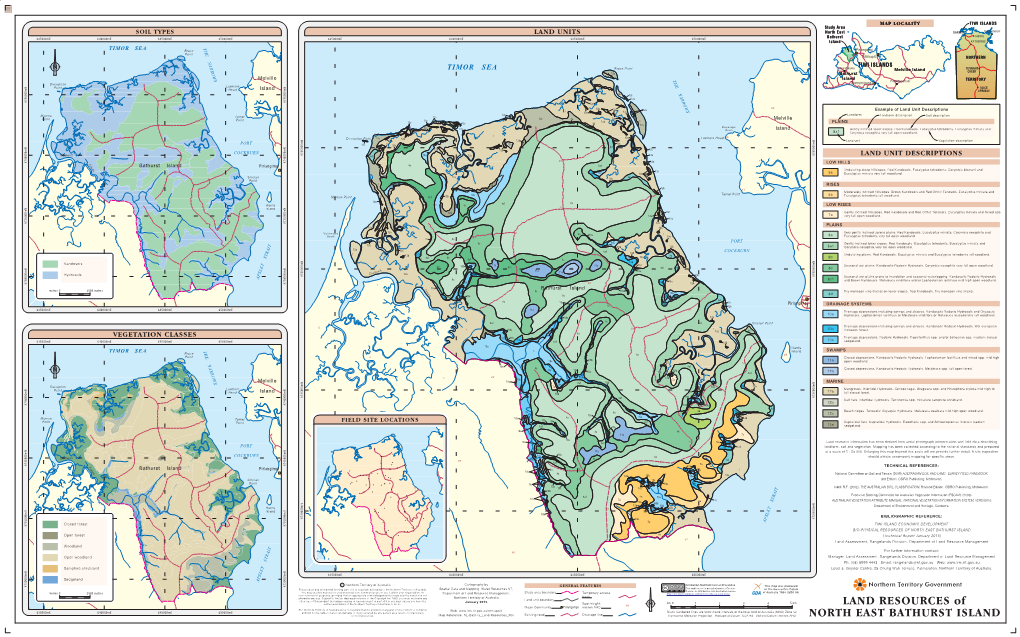 LAND RESOURCES of NORTH EAST BATHURST ISLAND