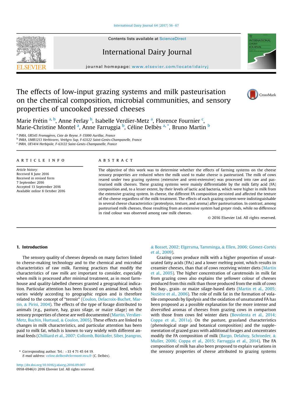 The Effects of Low-Input Grazing Systems And