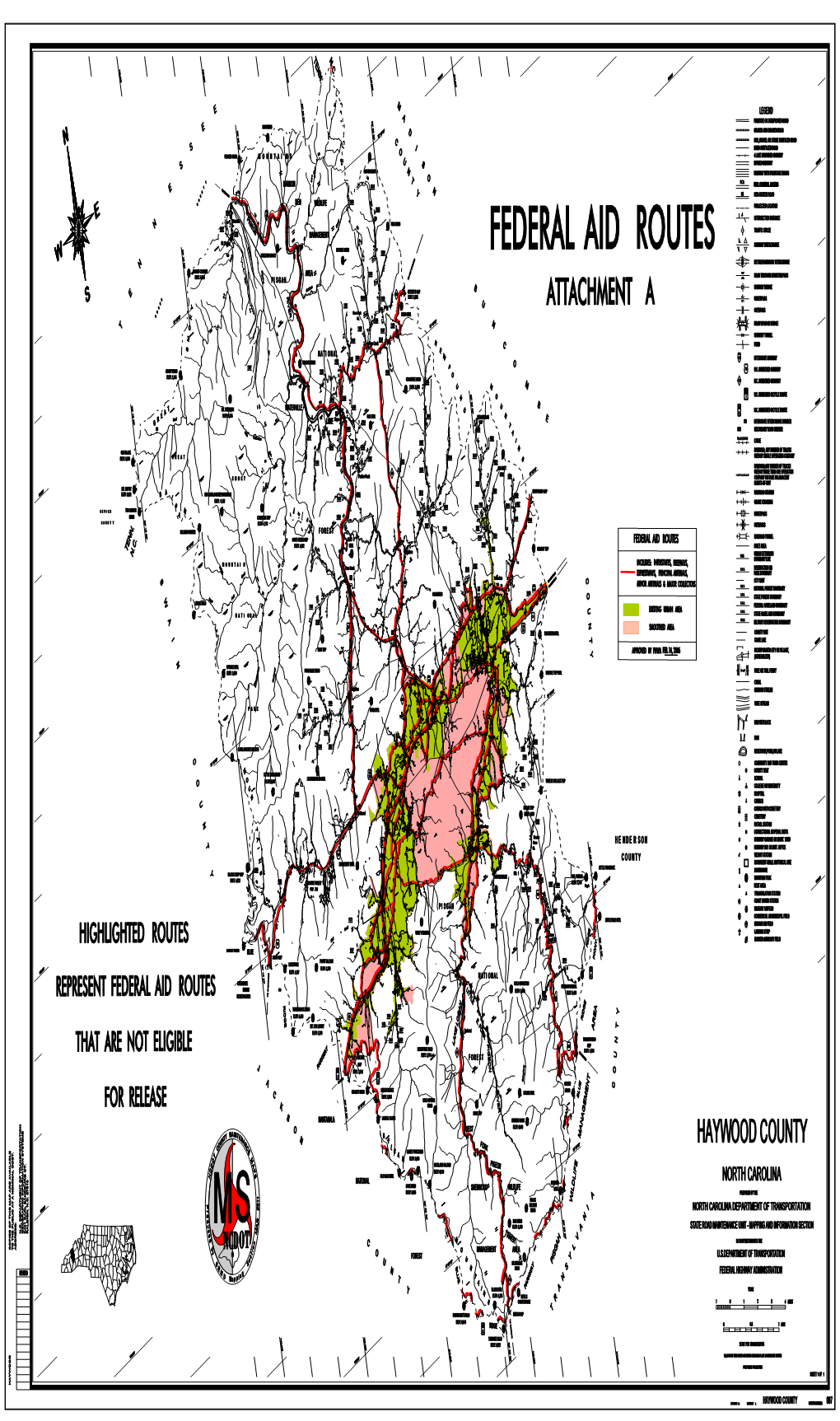 For Release Highlighted Routes