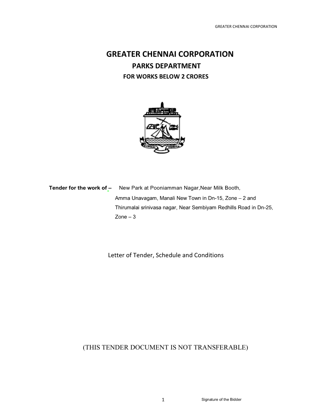 Greater Chennai Corporation