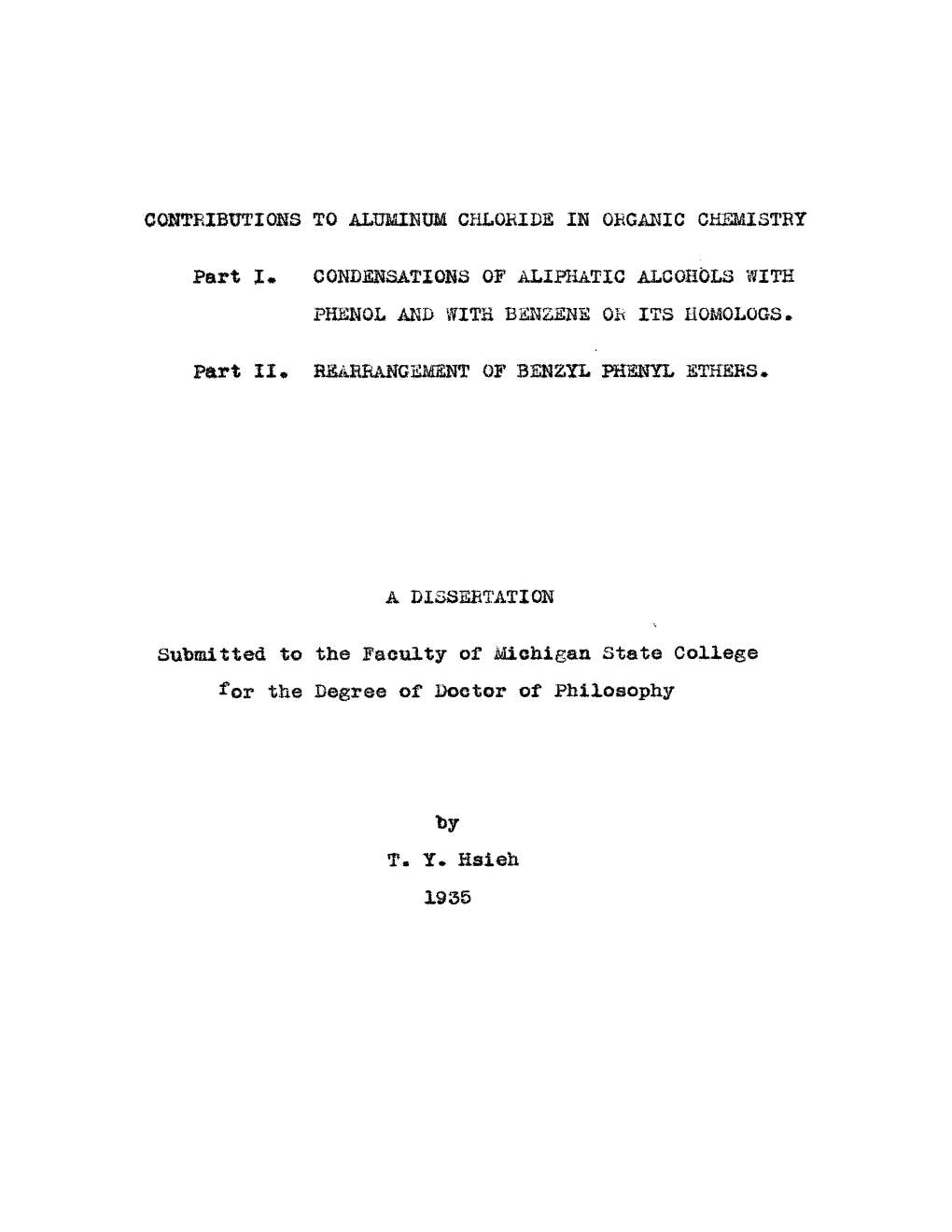 Contributions to Aluminum Chloride in Organic Chemistry