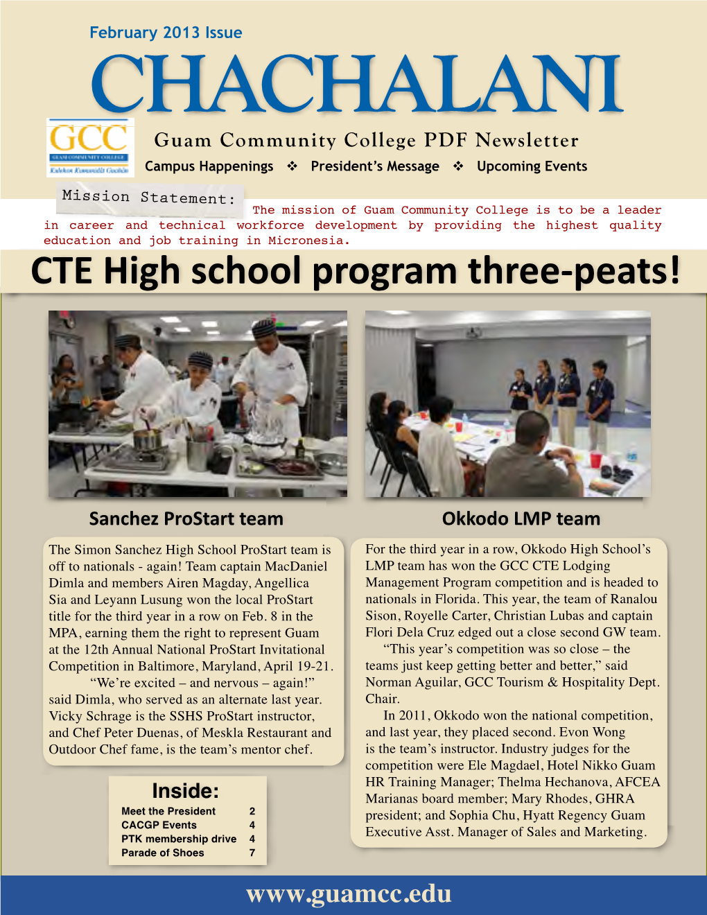 CTE High School Program Three-Peats!