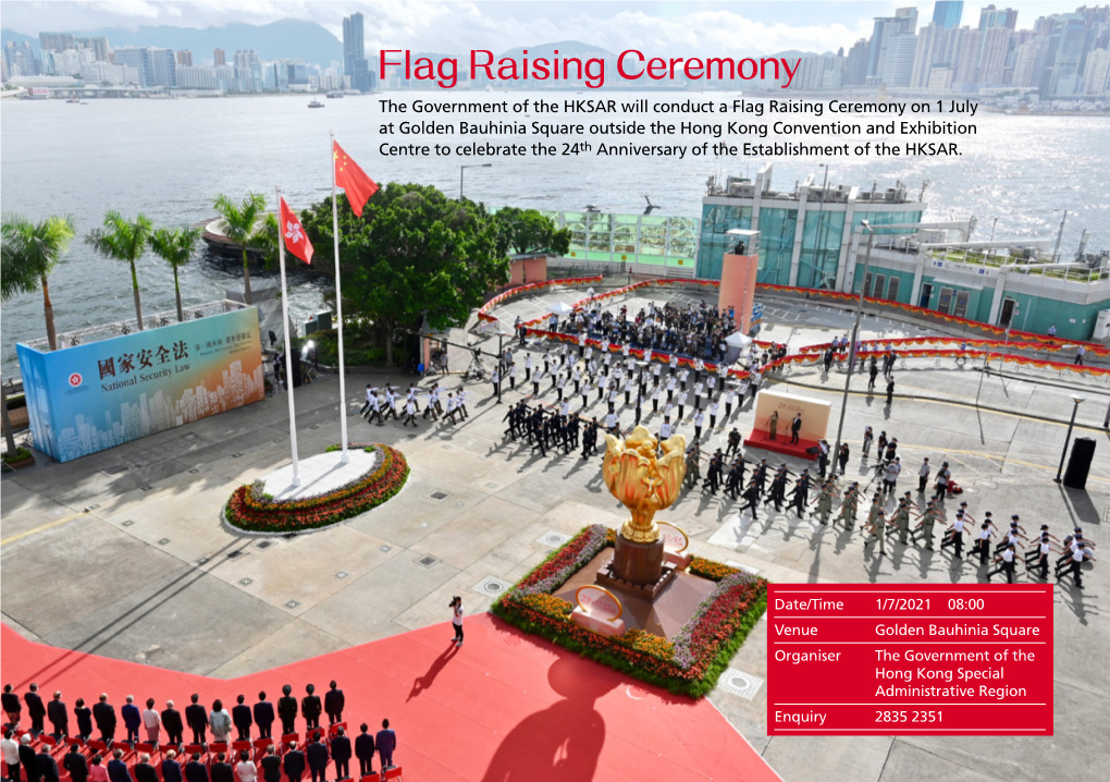 Flag Raising Ceremony