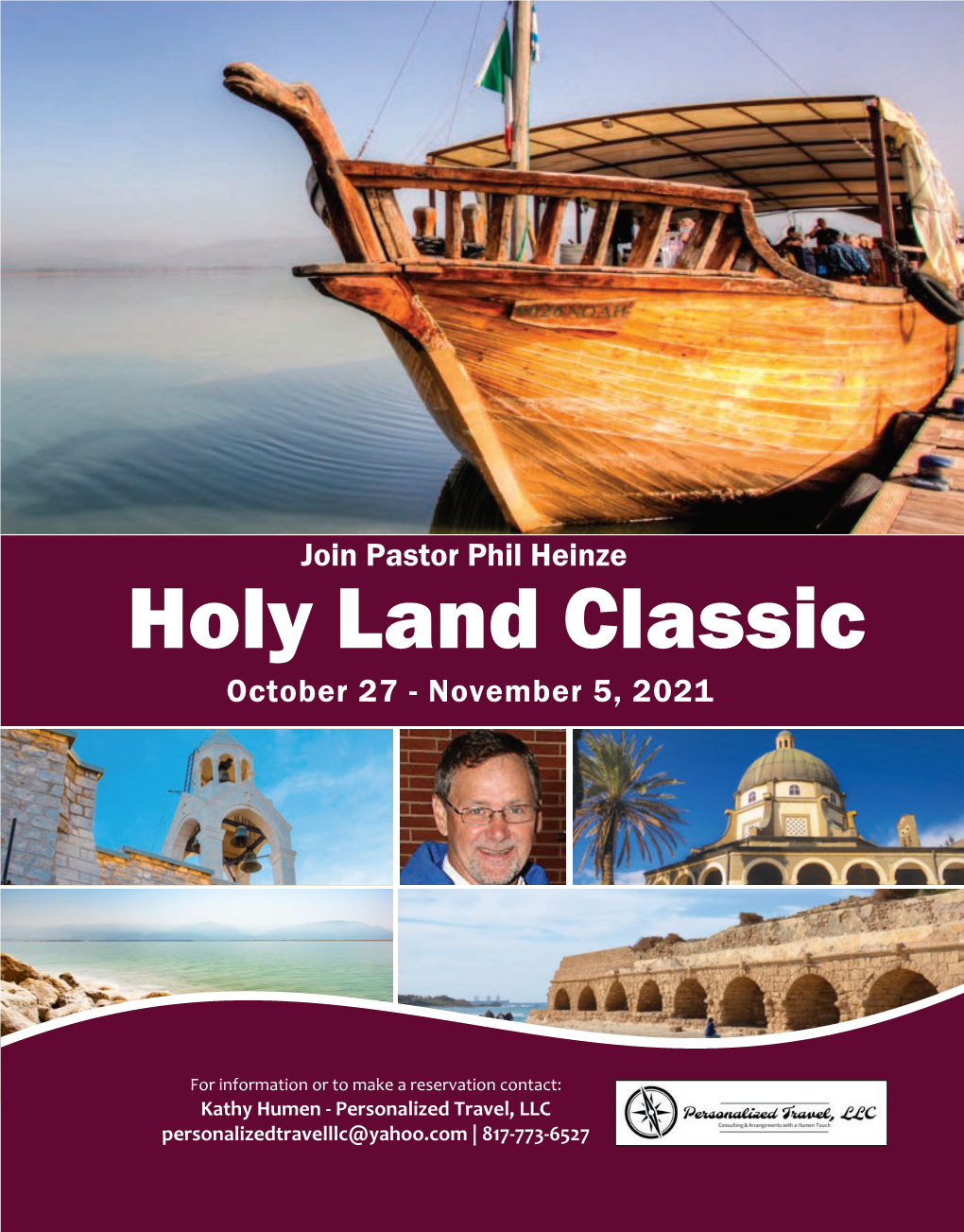 Holy Land Classic October 27 - November 5, 2021