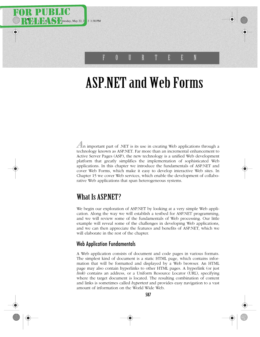 ASP.NET and Web Forms