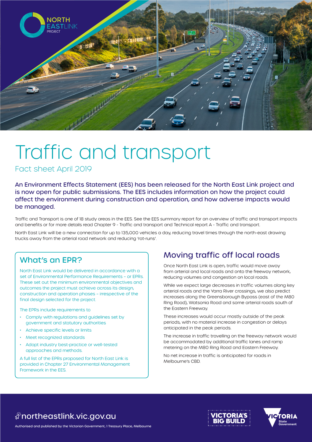 Traffic and Transport April 2019