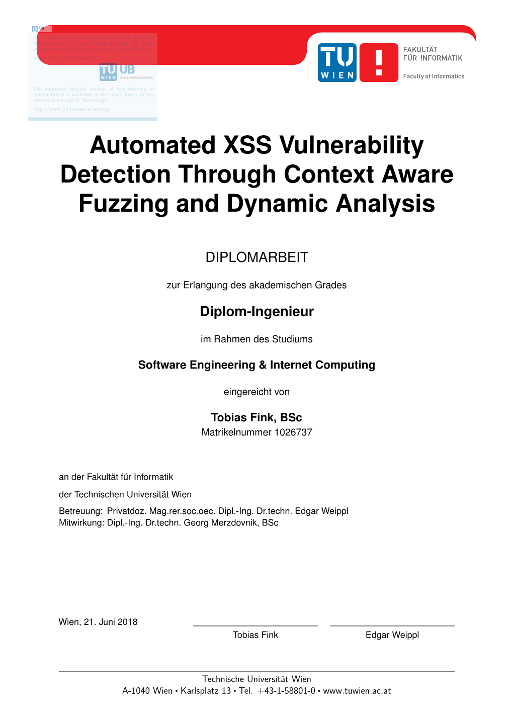 Automated XSS Vulnerability Detection Through Context Aware Fuzzing and Dynamic Analysis