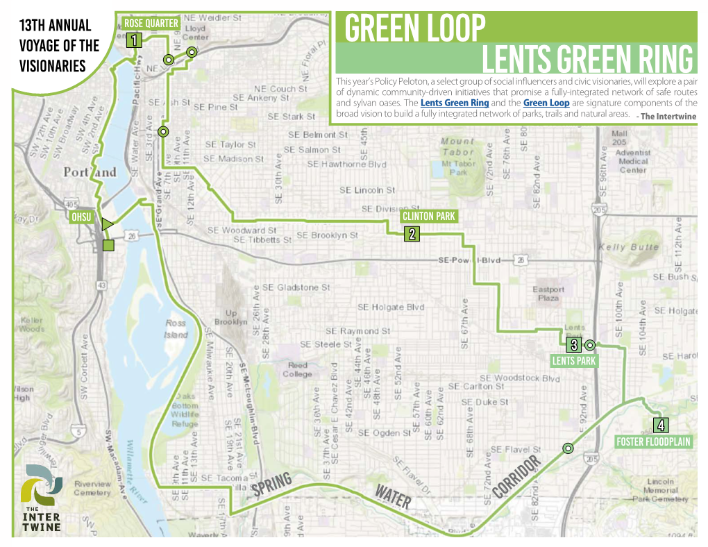 Lents Green Ring Green Loop