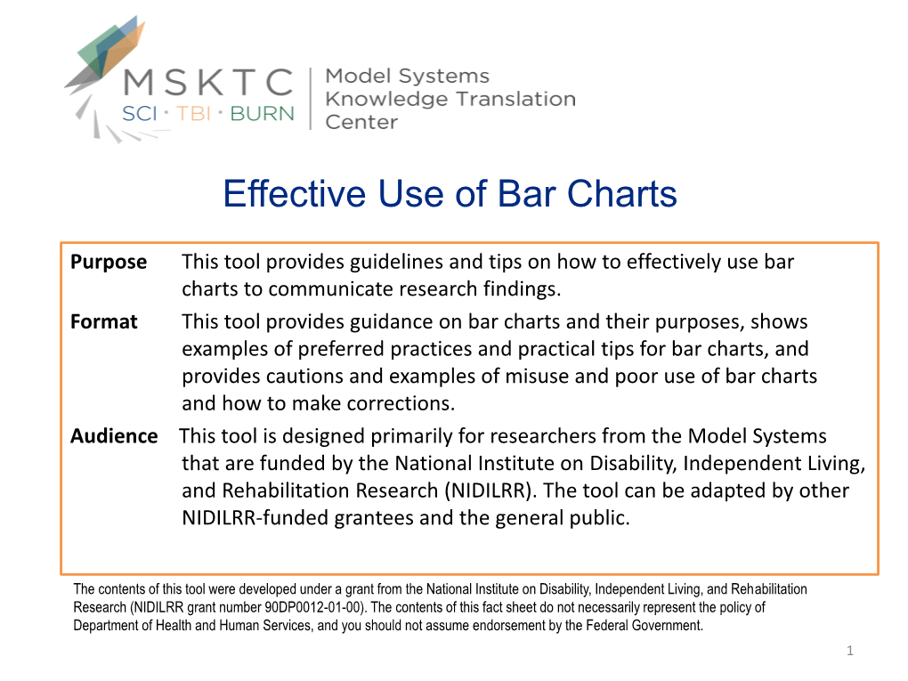 Stacked Bar Charts……………………………………………12