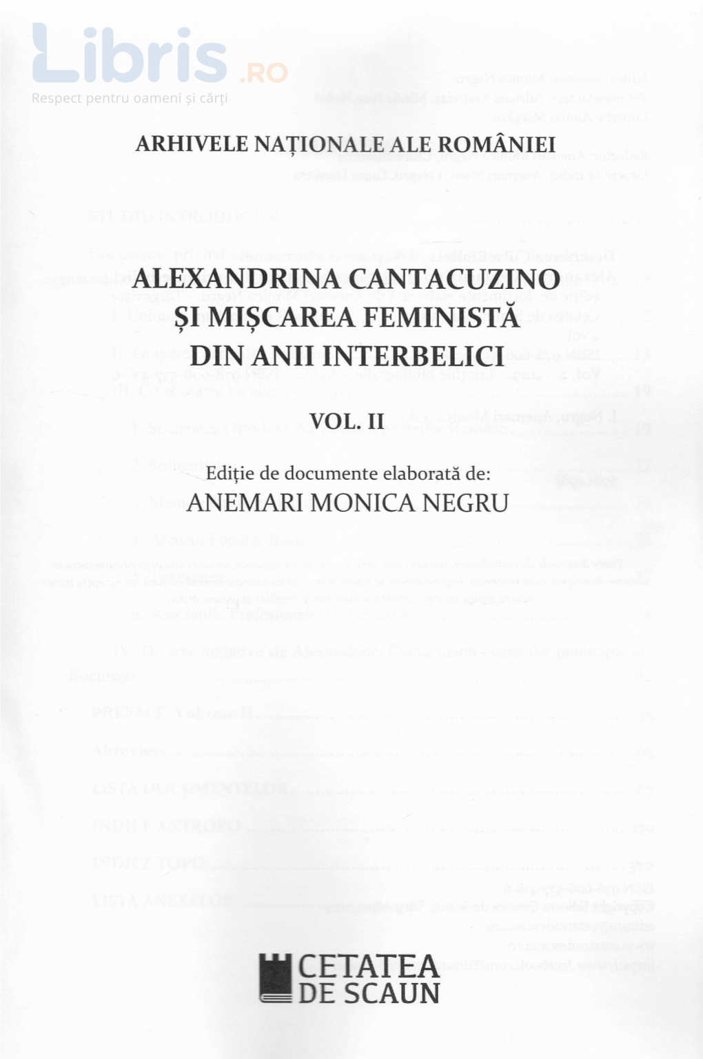 Alexandrina Cantacuzino Si Miscarea Feminista Din Anii Interbelici