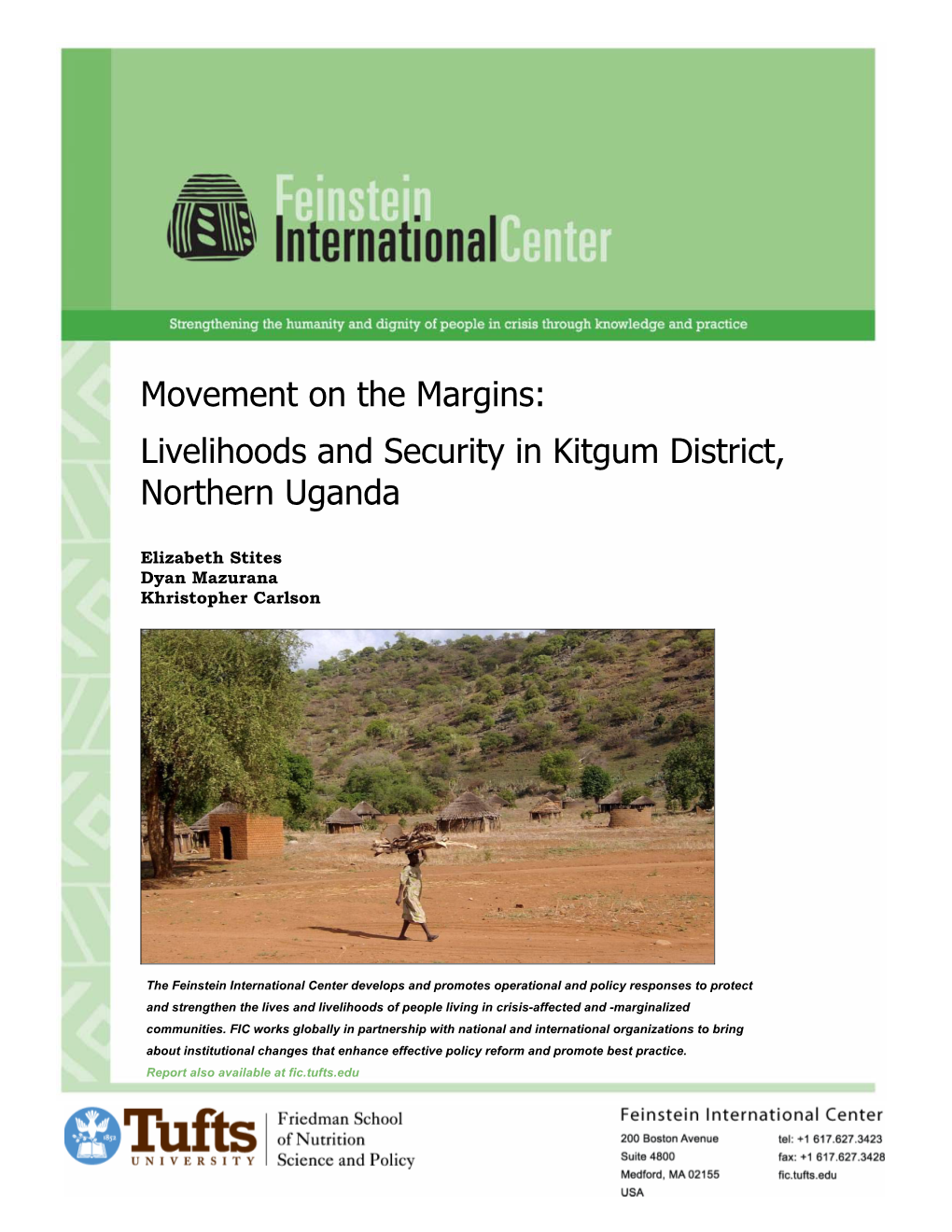 Livelihoods and Security in Kitgum District, Northern Uganda