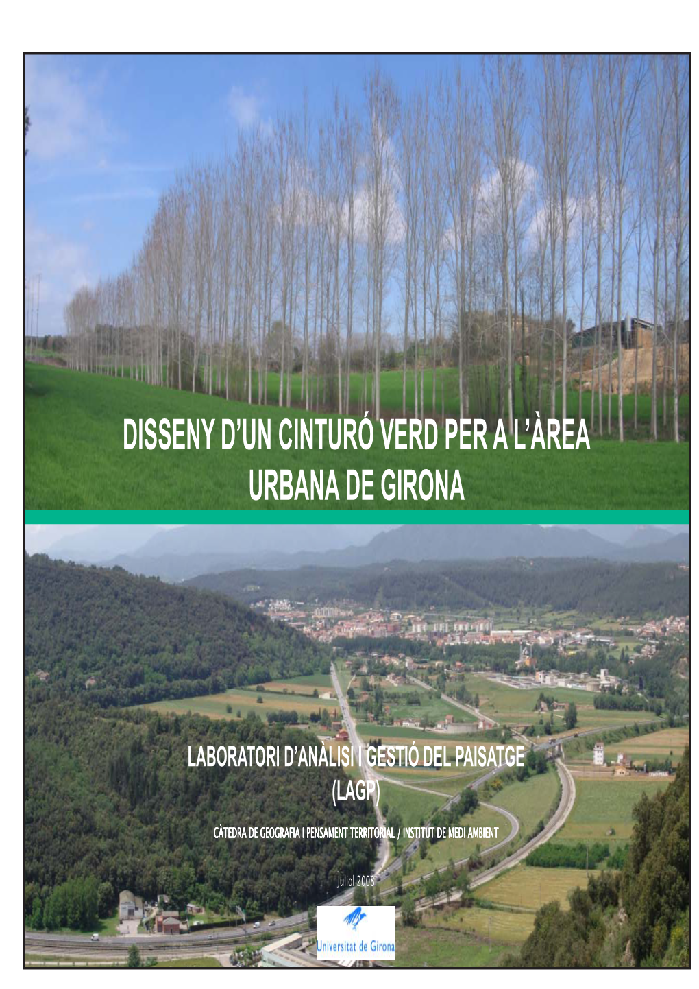 Estudi Cinturó Verd Per a L'àrea Urbana De Girona