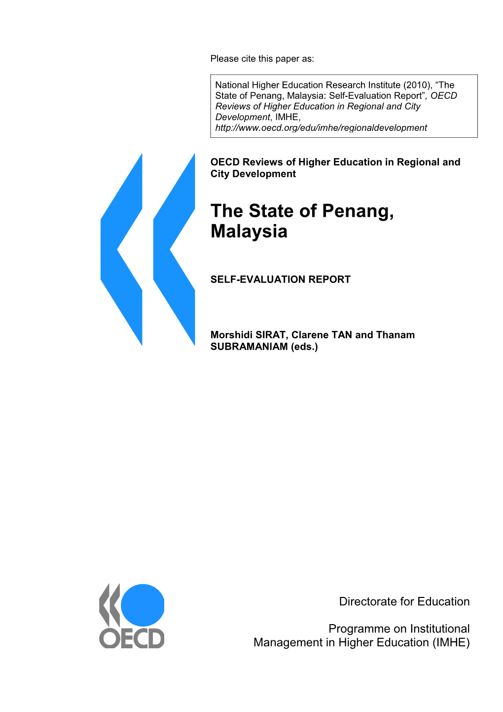 The State of Penang, Malaysia