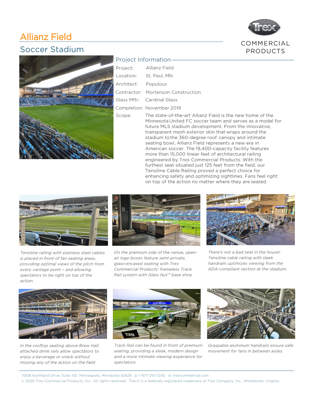 Allianz Field Soccer Stadium Project Information Project: Allianz Field Location: St